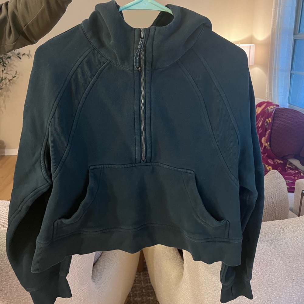 Lululemon Scuba Quarter Zip TideWater Teal